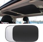 Sunroof Sunshade Compatible with , , , Blocks Sunlight, Heat, 2pcs 18.9x27.6in (48x70cm), Black, Car Sunroof Shades