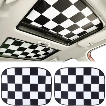 2pcs Foldable Sunroof Shade Sunshade Heat Isolate fit for