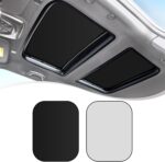 Sunroof Sunshade Sun Shade Roof Cover  Foldable Sunroof Shade Cover, Black